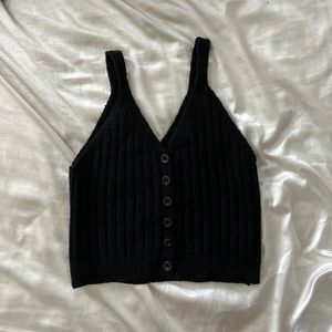 knitted tank top